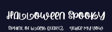 Halloween Spooky by Mariyana — Script Handwritten Font — thumbnail 2
