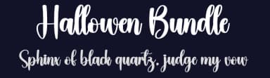 Hallowen Bundle by Scratchones — Script Handwritten Font — thumbnail 2