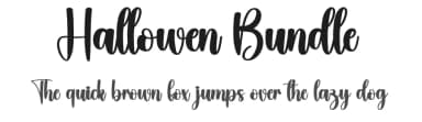 Hallowen Bundle by Scratchones — Script Handwritten Font — thumbnail 1