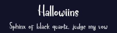 Hallowiins by Eddy Goodboy — Script Handwritten Font — thumbnail 2