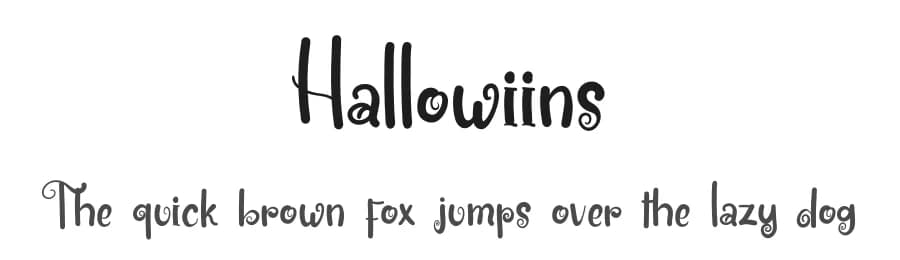 Hallowiins by Eddy Goodboy — Script Handwritten Font — preview 1