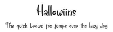 Hallowiins by Eddy Goodboy — Script Handwritten Font — thumbnail 1
