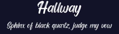 Hallway by Febryl Arully — Script Handwritten Font — thumbnail 2