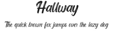 Hallway by Febryl Arully — Script Handwritten Font — thumbnail 1