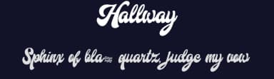 Hallway by fortunes co — Script Handwritten Font — thumbnail 2