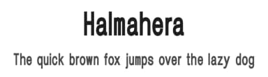 Halmahera by Shanaya Studio — Sans Serif Font — thumbnail 1