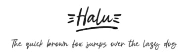 Halu by Khurasan — Script Handwritten Font — thumbnail 1