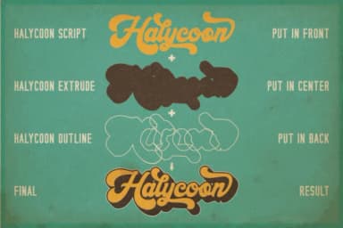 Halycoon Script Font by Almeera Studio — Script Handwritten Font — thumbnail 8