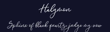 Halymon by Creatype Studio — Script Handwritten Font — thumbnail 2