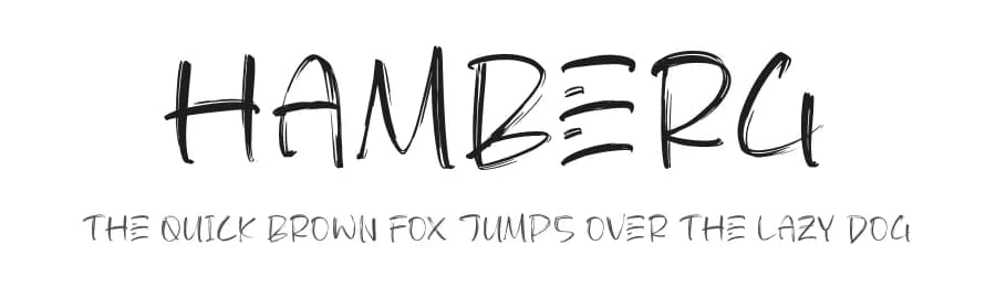 Hamberg by Perspectype Studio - Letterena.com — Script Handwritten Font