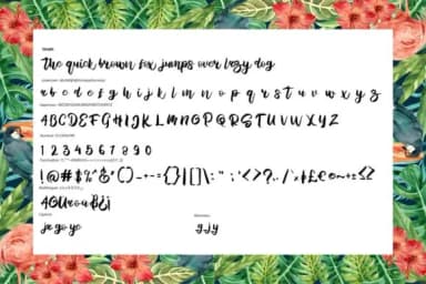 Hamble Font by Vunira — Script Handwritten Font — thumbnail 6