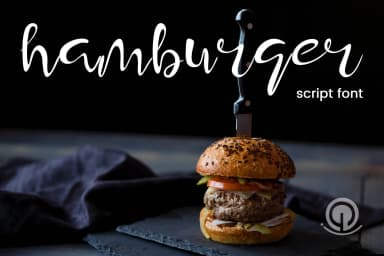 Hamburger Font by Gumacreative — Script Handwritten Font — thumbnail 1