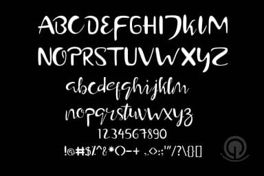 Hamburger Font by Gumacreative — Script Handwritten Font — thumbnail 4