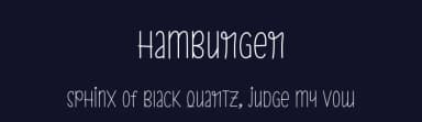 Hamburger by Andi Moz — Script Handwritten Font — thumbnail 2