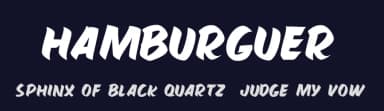 Hamburguer by Billy Argel Fonts ® — Script Handwritten Font — thumbnail 2