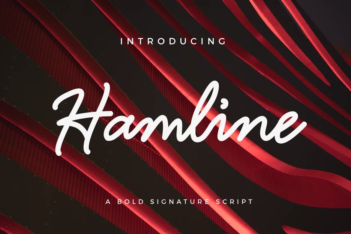 Hamline Font by Typia Nesia — Script Handwritten Font