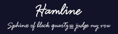 Hamline by Typia Nesia — Script Handwritten Font — thumbnail 2