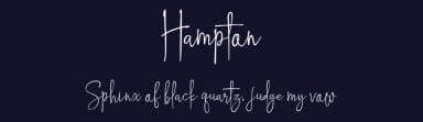 Hampton by Andhi Yulianto — Script Handwritten Font — thumbnail 2