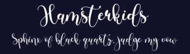 Hamsterkids by Airotype — Script Handwritten Font — thumbnail 2