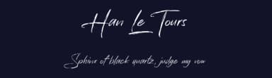 Han Le Tours by Allouse Studio — Script Handwritten Font — thumbnail 2