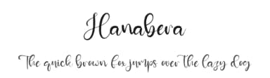 Hanabera by Staircase Studio — Script Handwritten Font — thumbnail 1