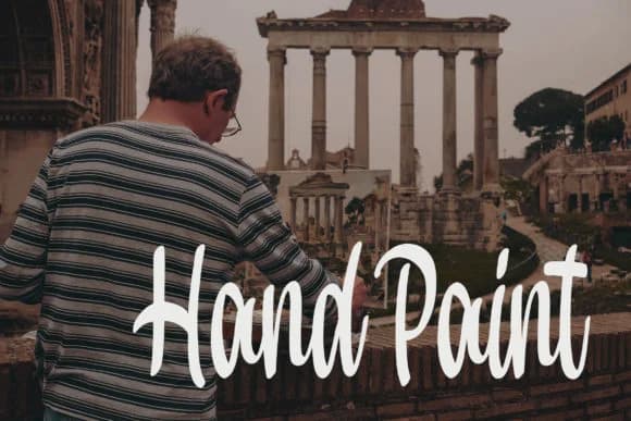 Hand Paint Font by Blankids Studio — Script Handwritten Font
