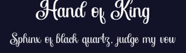 Hand of King by Ahweproject — Script Handwritten Font — thumbnail 2