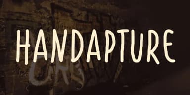 Handapture Font by Situjuh — Script Handwritten Font — thumbnail 1