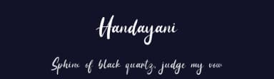 Handayani by Bluestype Studio — Script Handwritten Font — thumbnail 2