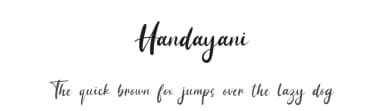 Handayani by Bluestype Studio — Script Handwritten Font — thumbnail 1