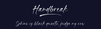 Handbreak by Letterative Studio — Script Handwritten Font — thumbnail 2