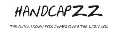 HandCapzz by Bb — Script Handwritten Font — thumbnail 1