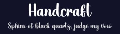 Handcraft by Scratchones — Script Handwritten Font — thumbnail 2