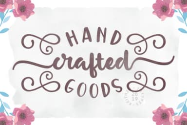 Handcrafted Goods Font by Keithzo (7NTypes) — Script Handwritten Font — thumbnail 1