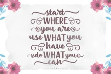 Handcrafted Goods Font by Keithzo (7NTypes) — Script Handwritten Font — thumbnail 2