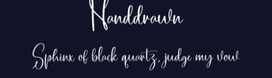 Handdrawn by Scratchones — Script Handwritten Font — thumbnail 2