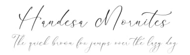 Handesa Mornites by Storytype Studio — Script Handwritten Font — thumbnail 1