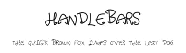 Handlebars by Geronimo Font Studios — Script Handwritten Font — thumbnail 1