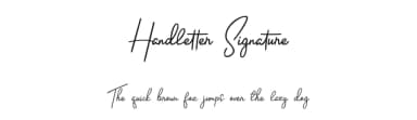 Handletter Signature by Tigadestd — Script Handwritten Font — thumbnail 1