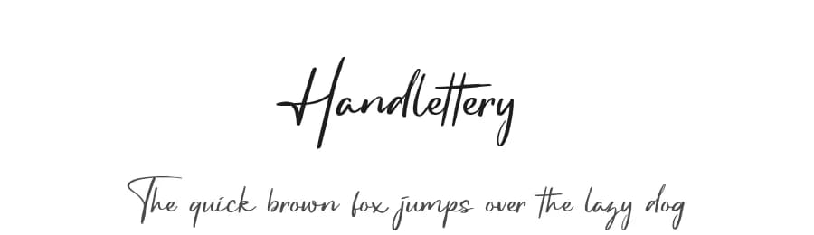 Handlettery by Scratch Design — Script Handwritten Font