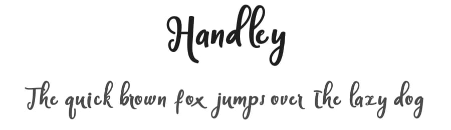 Handley by Creative Lab — Script Handwritten Font