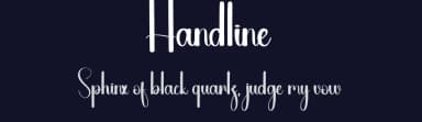 Handline by Andi Moz — Script Handwritten Font — thumbnail 2