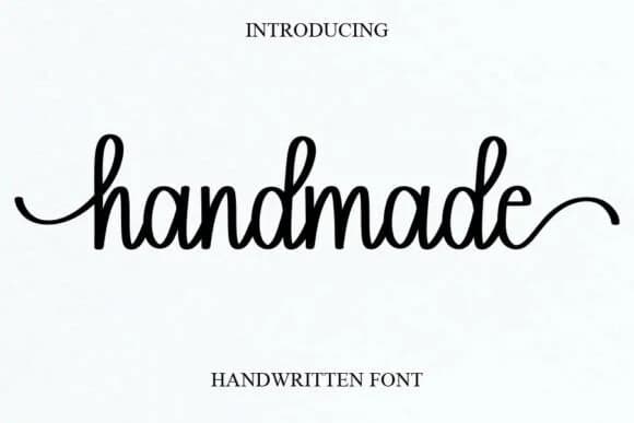 Handmade Font by salma studio — Script Handwritten Font — preview 1