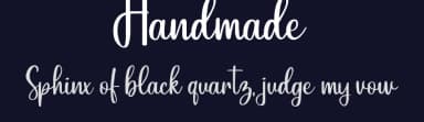 Handmade by Fontlicious — Script Handwritten Font — thumbnail 2
