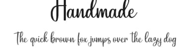 Handmade by Fontlicious — Script Handwritten Font — thumbnail 1