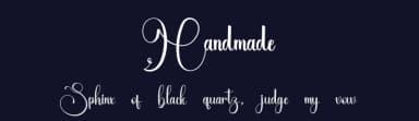 Handmade by Inermedia Studio — Script Handwritten Font — thumbnail 2