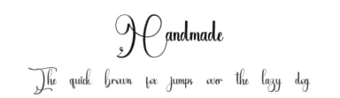 Handmade by Inermedia Studio — Script Handwritten Font — thumbnail 1