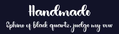 Handmade by PiPi Creative STUDIO — Script Handwritten Font — thumbnail 2