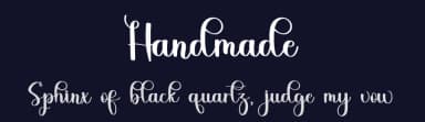 Handmade by FreshtypeINK — Script Handwritten Font — thumbnail 2