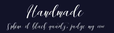 Handmade by Scratchones — Script Handwritten Font — thumbnail 2